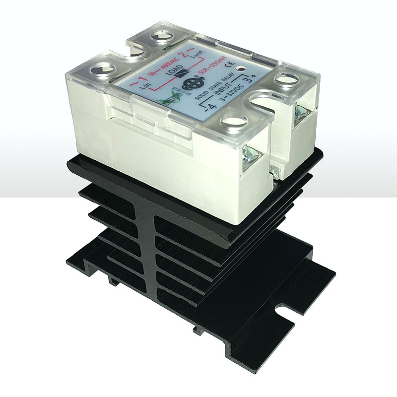 SSR Solid-State Relays: SSR25DAH/SSR40DAH/SSR25DDH/SSR40DDH